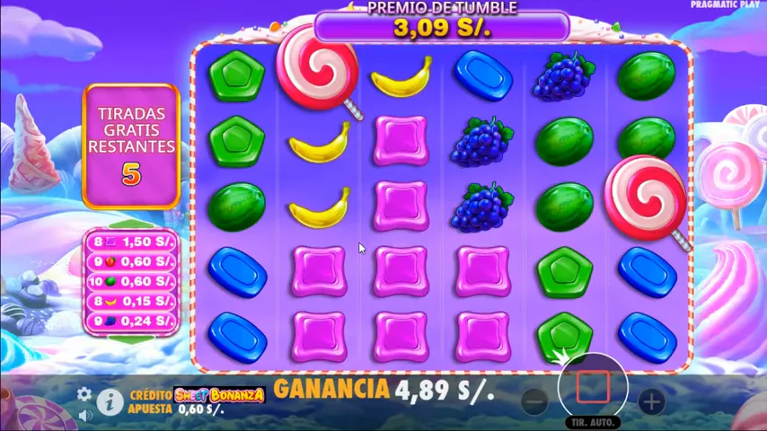 Contribución de cada juego a los requisitos de apuesta