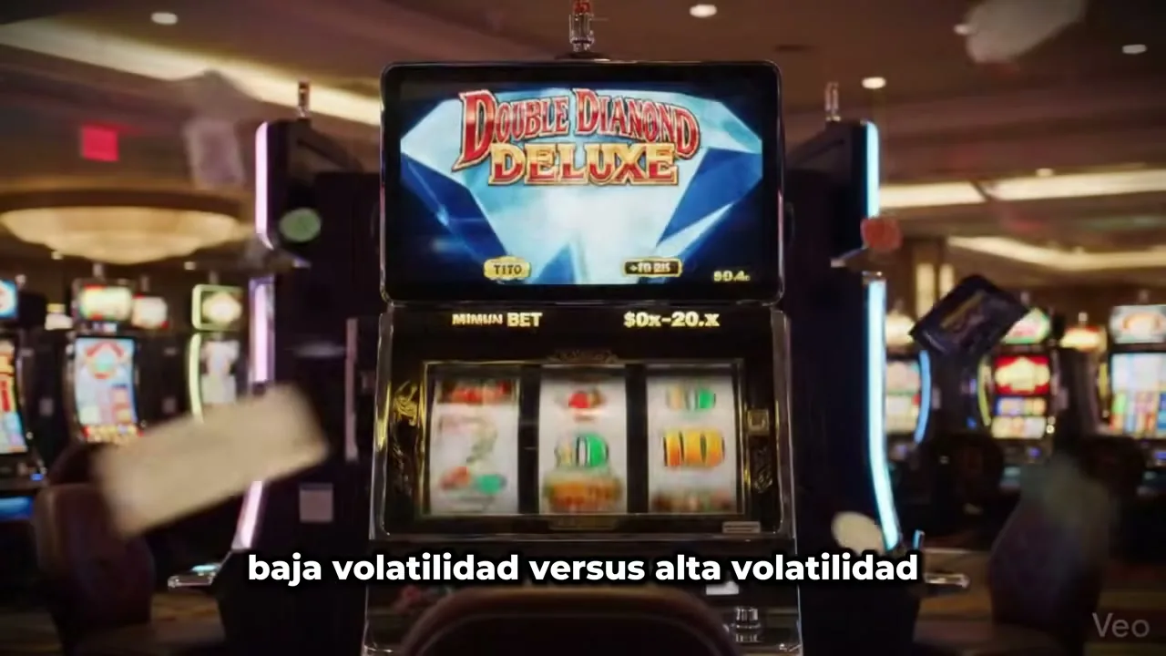 Volatilidad de las tragamonedas explicada en una slot online